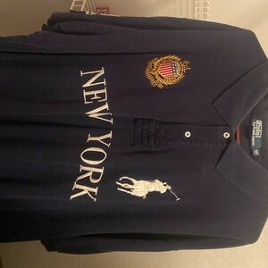 Navy polo